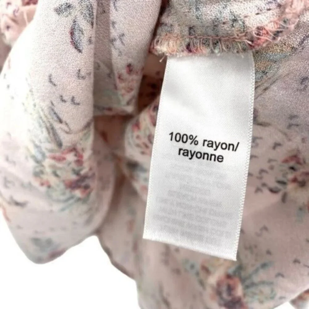 Maurices Plus Size Floral Boho Peasant Top - Picture 12 of 12